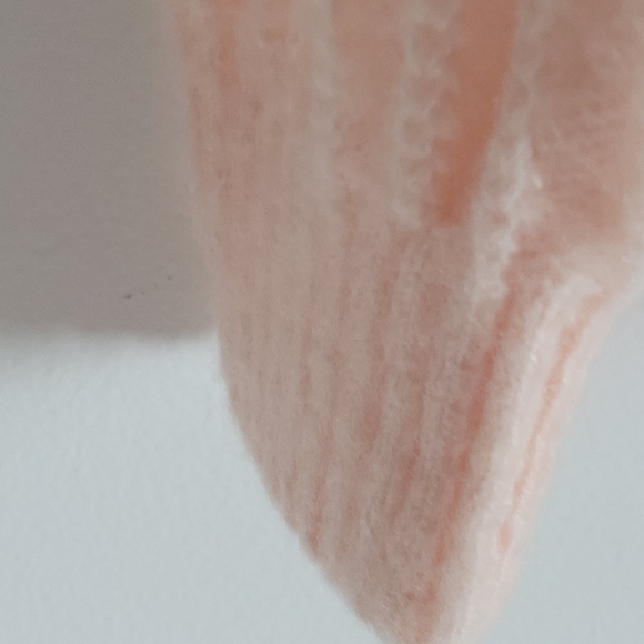 FRNCH Paris V-Neck Pointelle Women's Cardigan Sweater Pink Size Small NWT - Picture 6 of 10